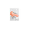 Gode réaliste avec testicules et ventouse 13cm 